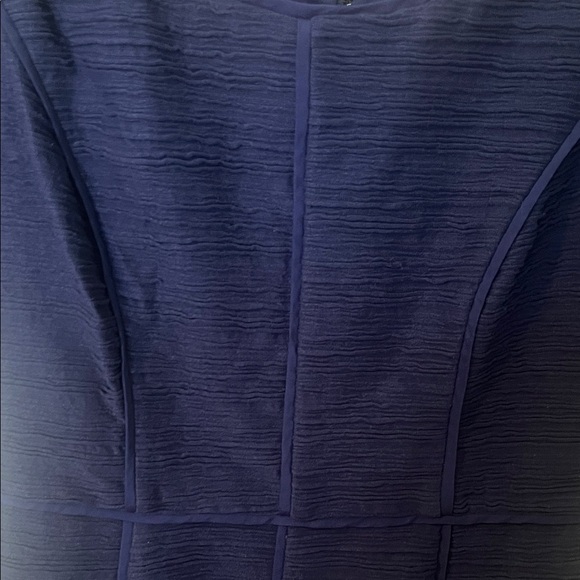 MAEVE Elegant Royal Blue Short Sleeve Dress women’s size 4 Petite - Picture 3 of 7